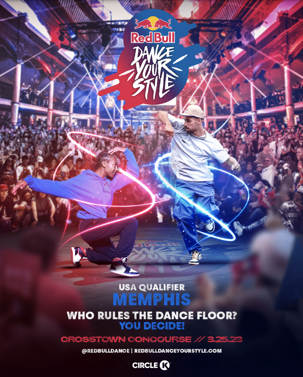 Red Bull Dance Your Style Competition Flyer