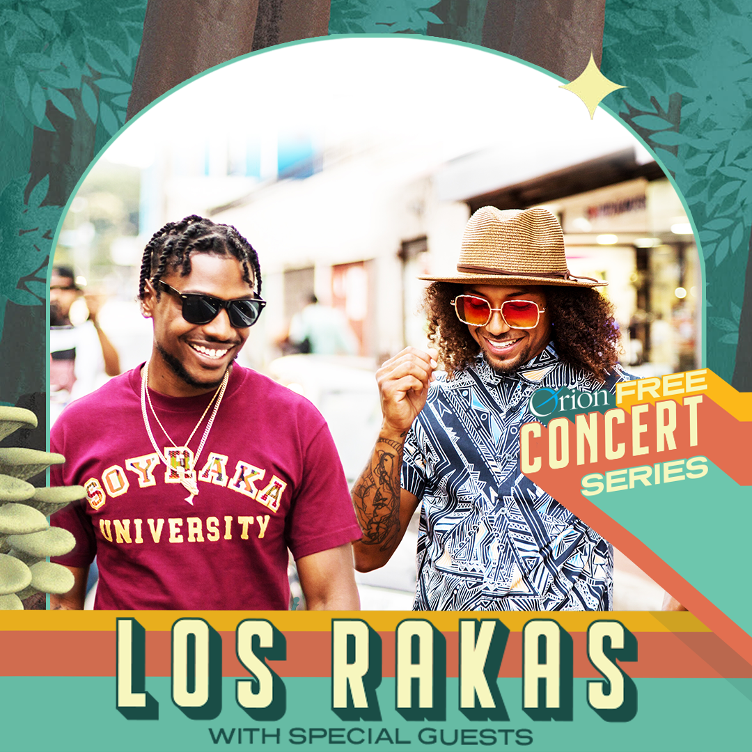 A poster for Los Rakas' 901 Day concert series.