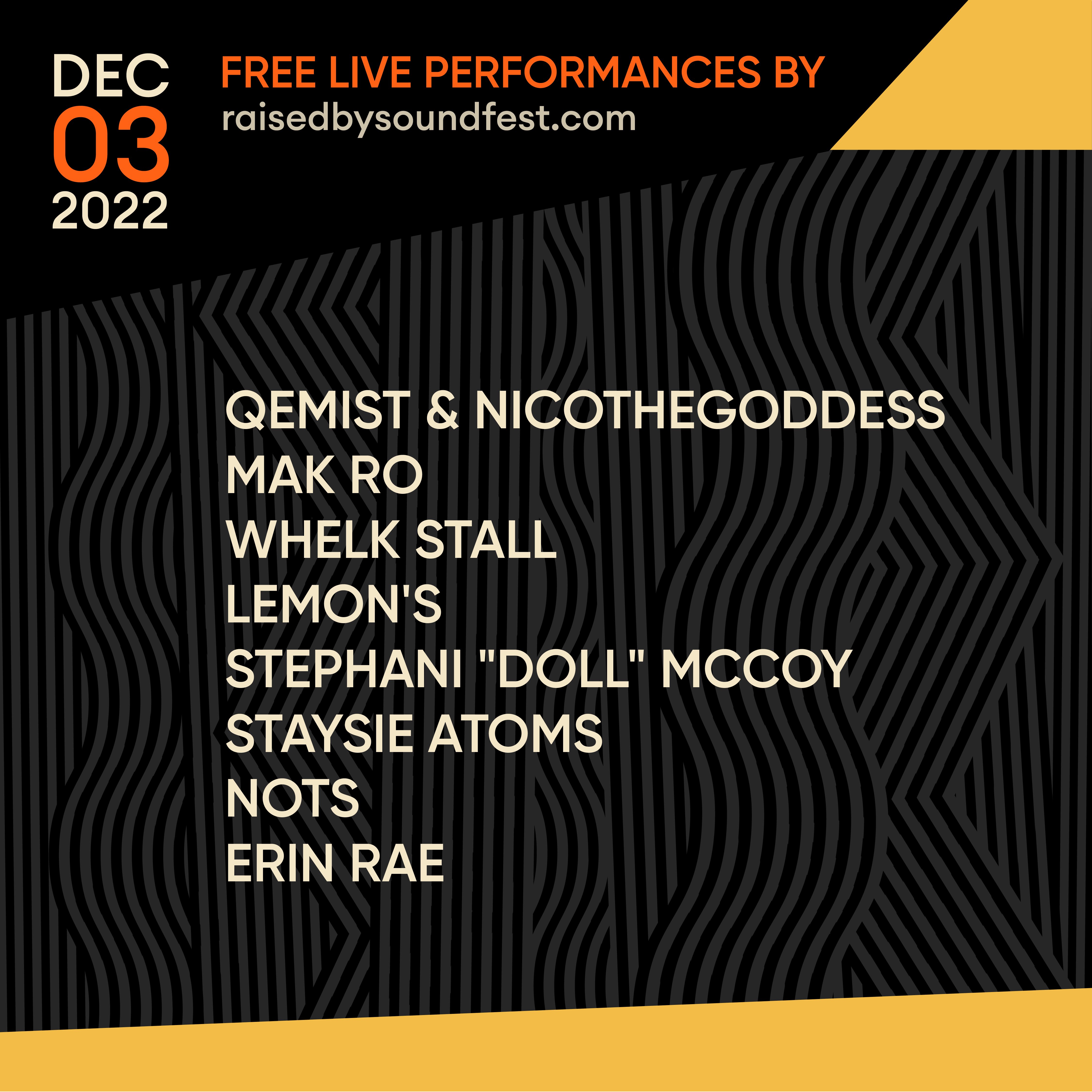 December live performances by osmosis & goddesses featured on WYXR.
