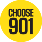 A yellow circle with the words choose 901 on it.