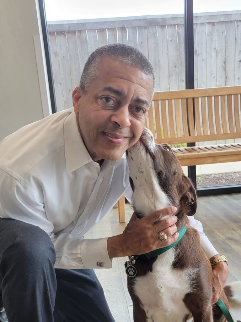 Pet Adoption in Memphis: Dog with MAS adopter