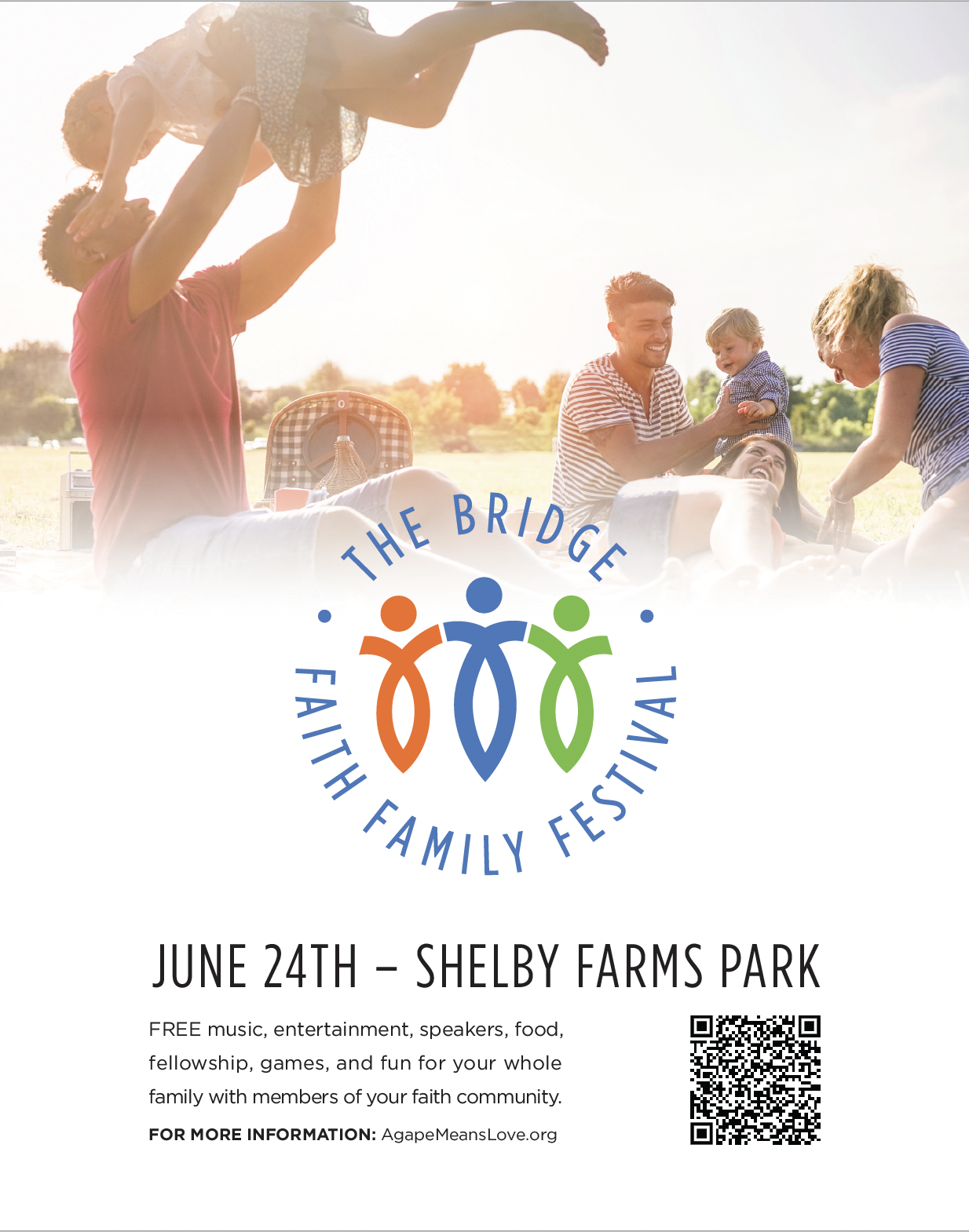 The Bridge Faith Family Festival at Shelby Farms Park Choose901