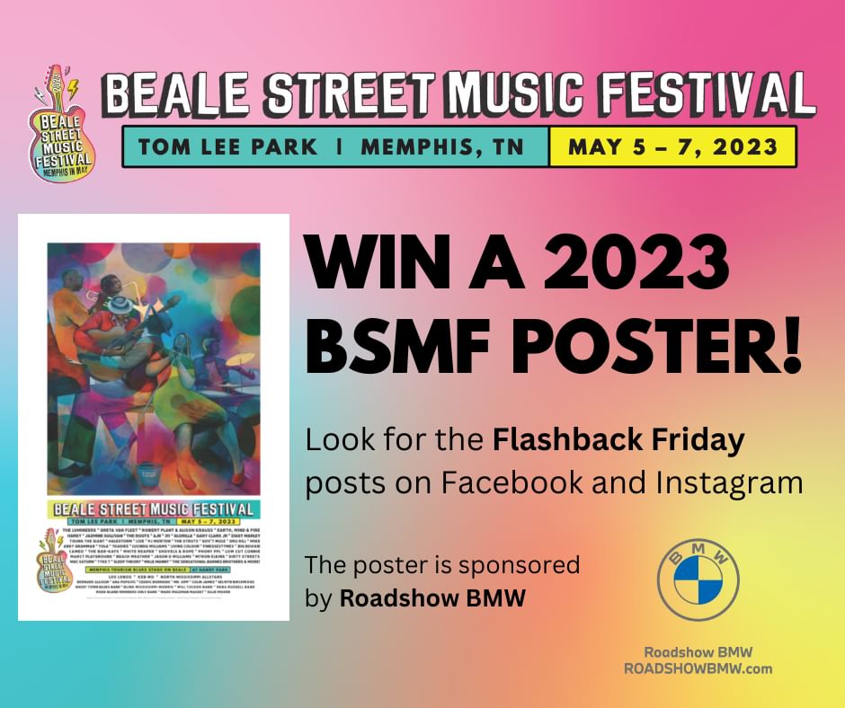 Beale Street Music Festival poster.