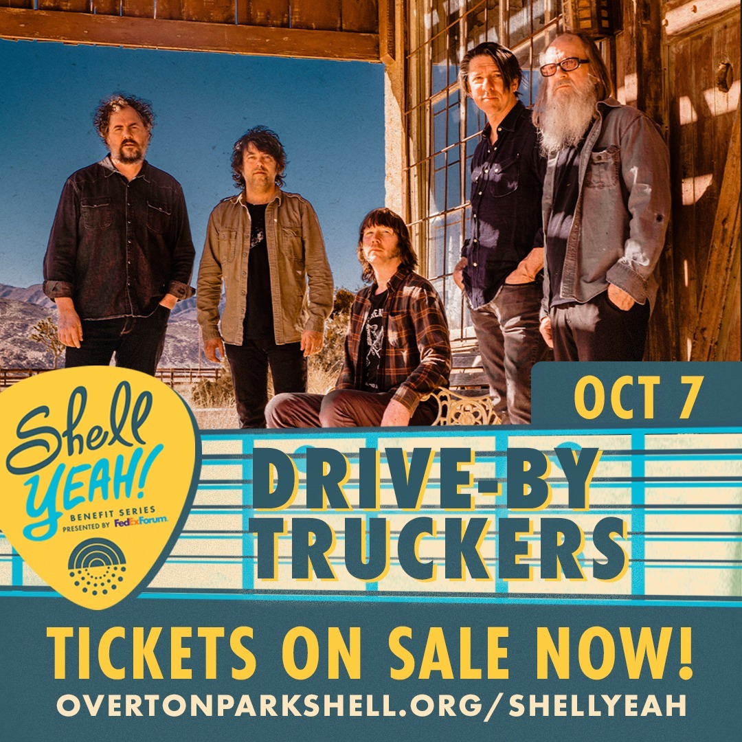 Overton Park Shell Drive by truckers tickets on sale.