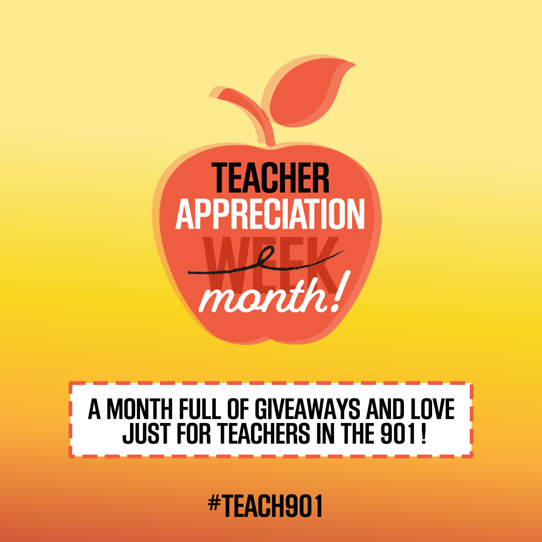 Teacher appreciation week is a time of giveaways and love dedicated to teachers.