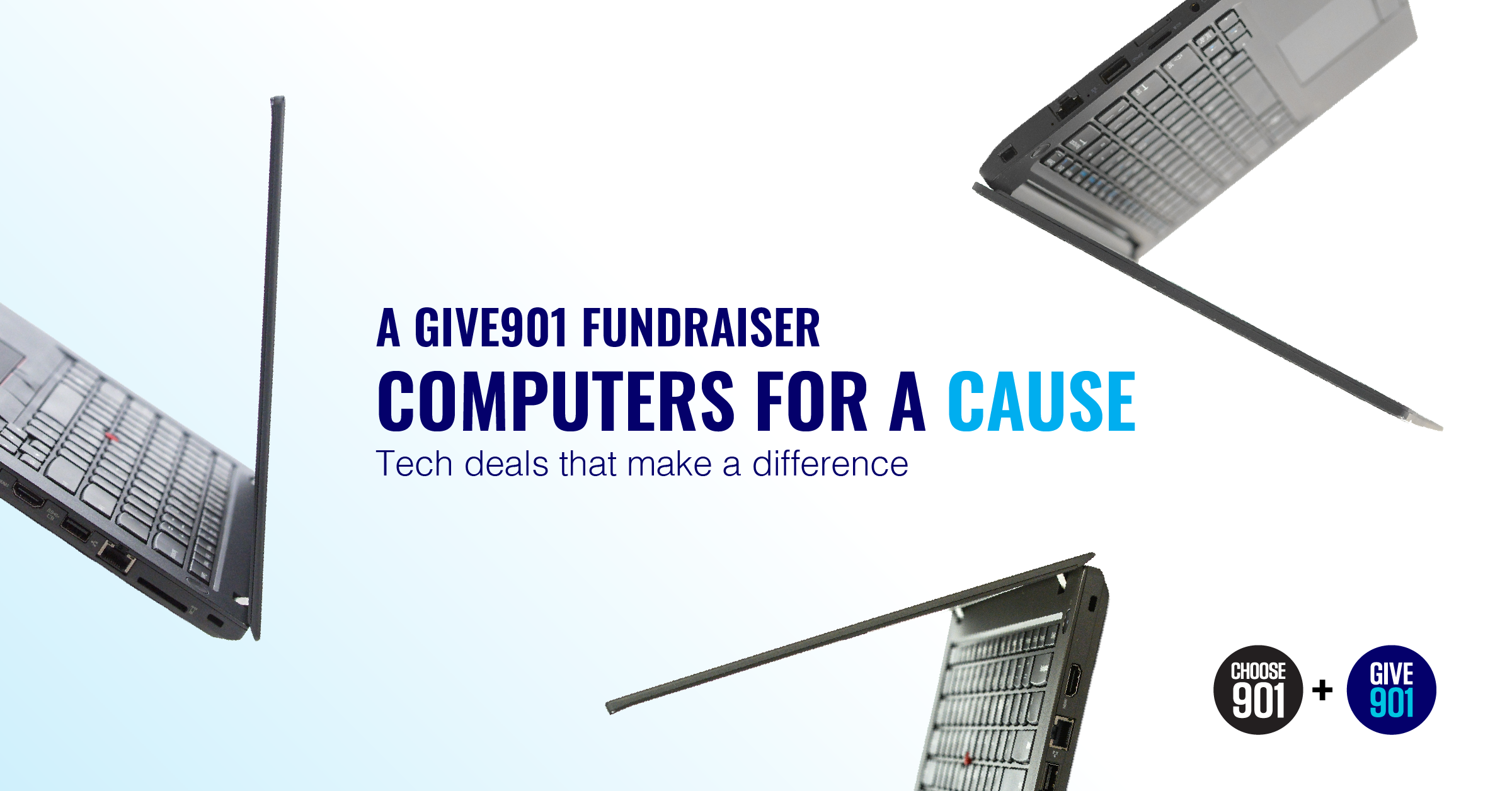 A fundraiser for computers that supports a cause.