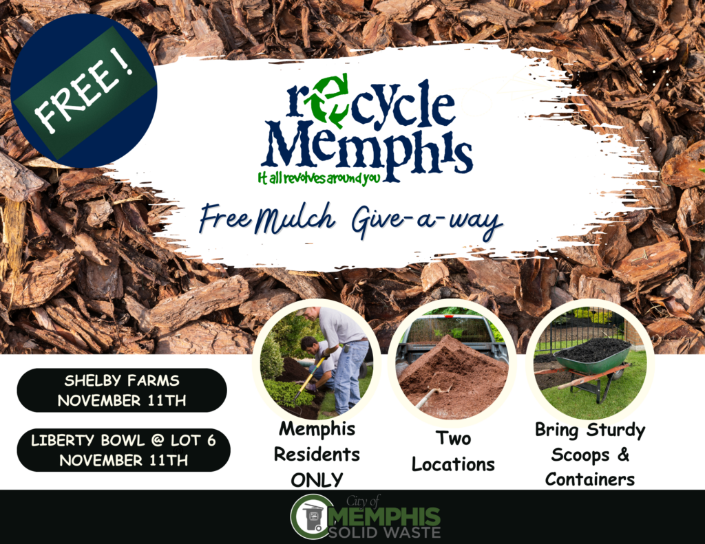 Recycle Memphis Mulch Giveaway Choose901