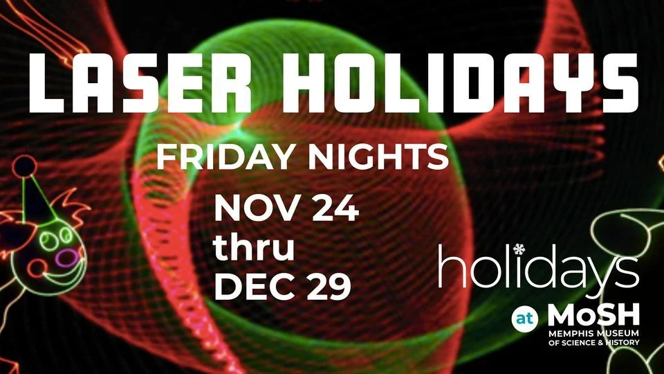 Laser Museum's holiday festivities take place on Friday nights.