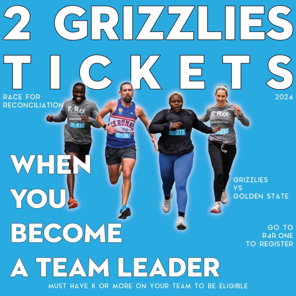 Help your city by becoming a team leader and receive 2 Grizzlies tickets.