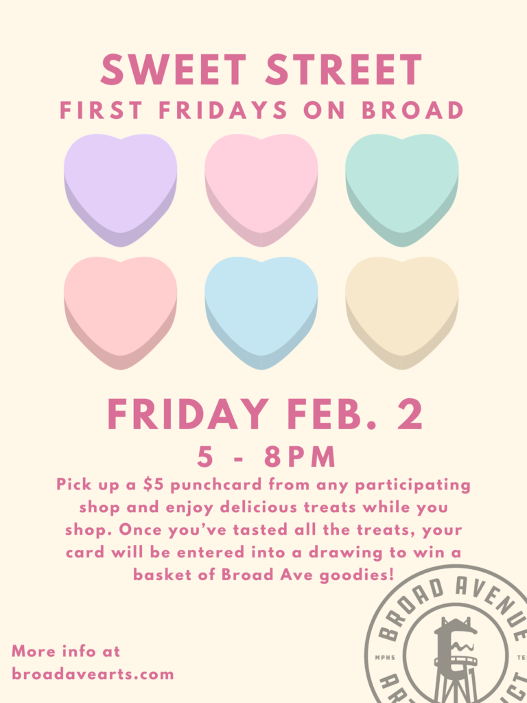 First Friday on Broad, featuring Sweet Street.