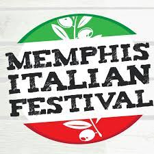 The logo for the Memphis Italian Festival showcases the spirit of both Memphis and Italy.