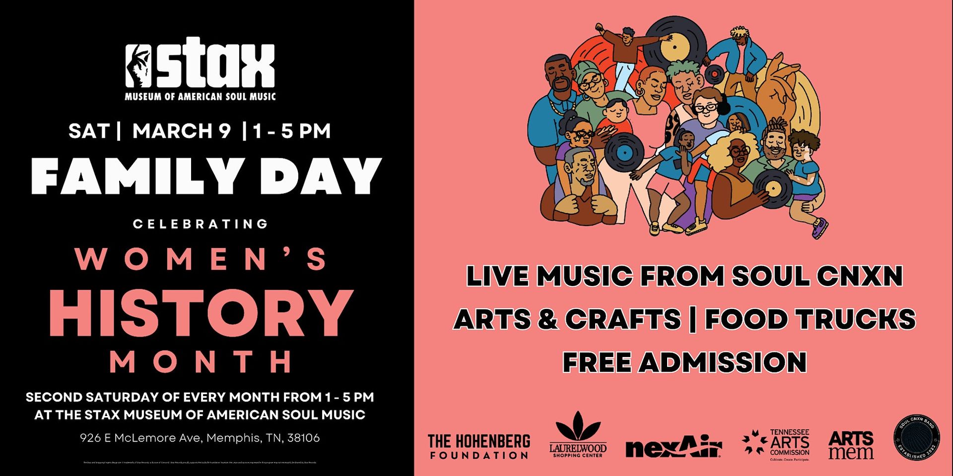 Celebrate Women's History with us at our Free Family Day event.
